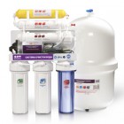 6-и стадийная система очистки воды с насосом производительность: 50 GPD мембрана Filmtec QM-88 (RO90 - Водоподготовка. Умягчитель воды. Обезжелезивание воды