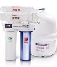 4-х стадийная система очистки воды производительность: 50 GPD  мембрана Filmtec GRANDO 4 (RO905-450) - Водоподготовка. Умягчитель воды. Обезжелезивание воды