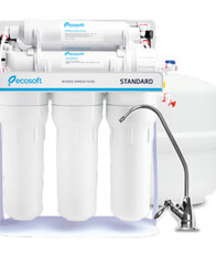 Фильтр обратного осмоса Ecosoft Standard 6-50P с помпой на станине - Водоподготовка. Умягчитель воды. Обезжелезивание воды